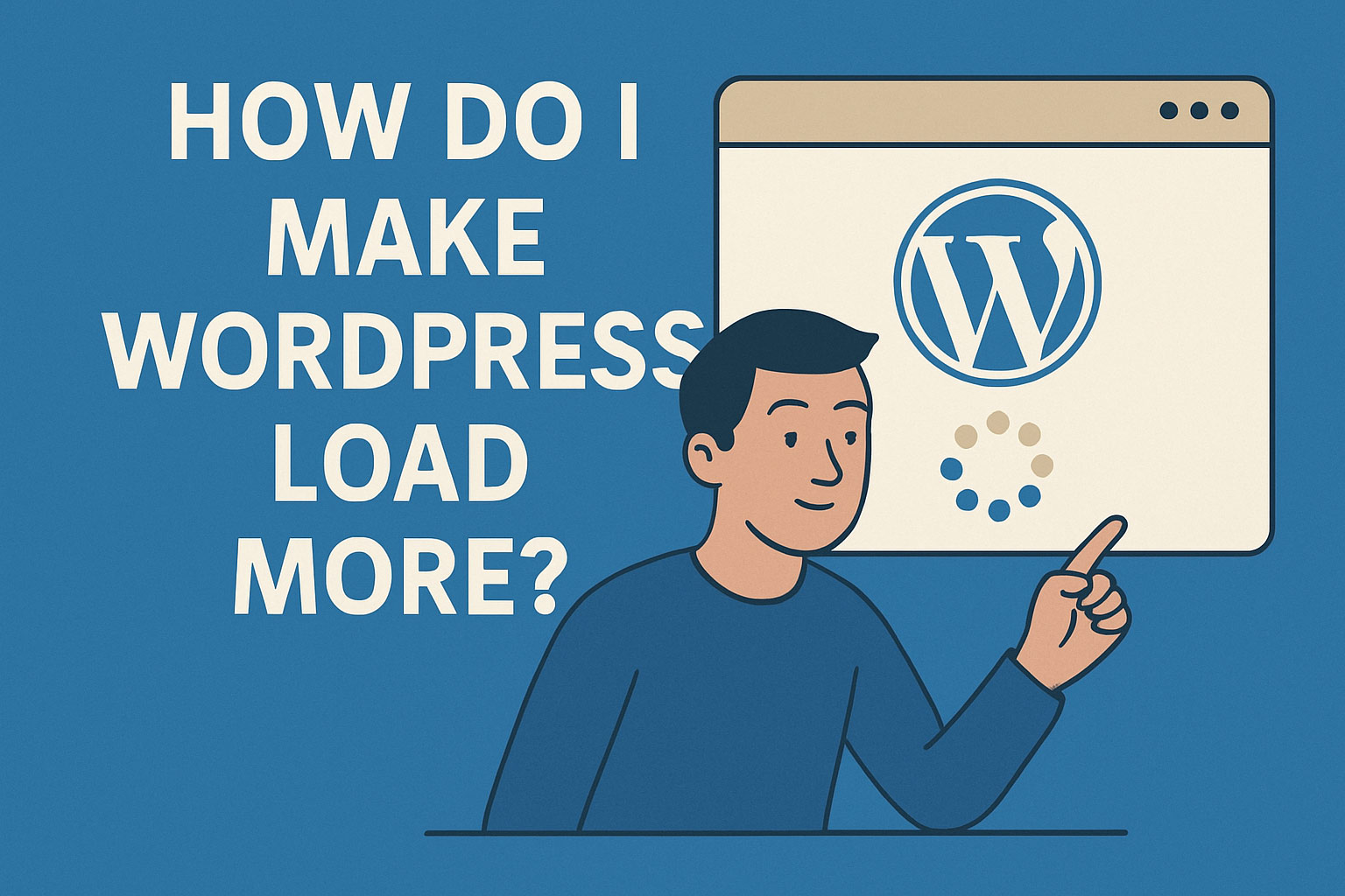make WordPress load more
